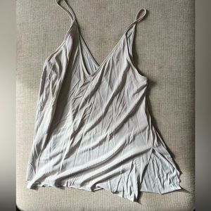 Split hem flowy tank